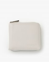 Гаманець "Zip Wallet" шкіряний, білий