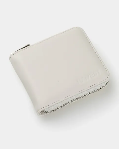 Гаманець "Zip Wallet" шкіряний, білий