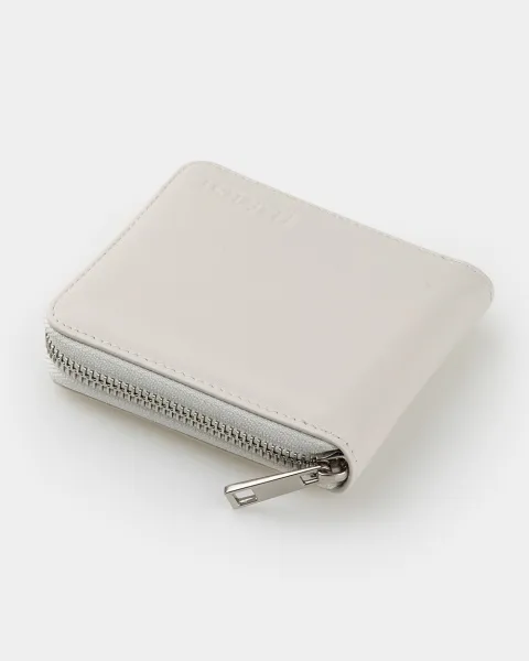 Гаманець "Zip Wallet" шкіряний, білий