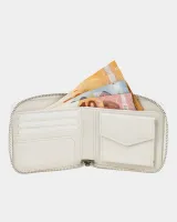 Гаманець "Zip Wallet" шкіряний, білий
