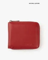 Гаманець "Zip Wallet" шкіряний, червоний