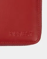 Гаманець "Zip Wallet" шкіряний, червоний