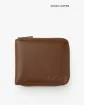 Гаманець "Zip Wallet" шкіряний, коричневий