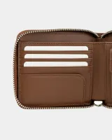 Гаманець "Zip Wallet" шкіряний, коричневий