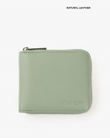 Гаманець "Zip Wallet" шкіряний, ментол