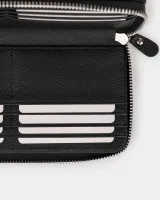 Гаманець "Clutch" шкіряний, чорний