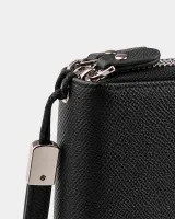 Гаманець "Clutch" шкіряний, чорний