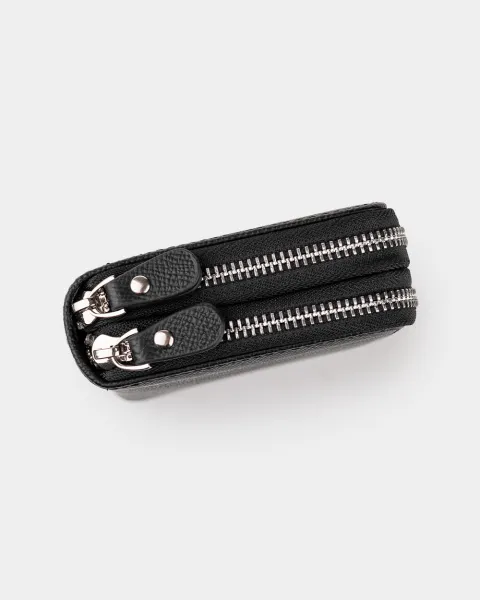 Гаманець "Clutch" шкіряний, чорний