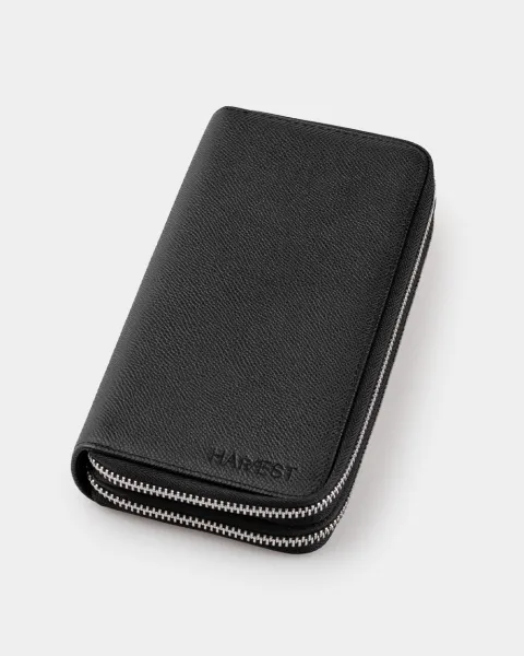 Гаманець "Clutch" шкіряний, чорний