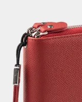 Гаманець "Clutch" шкіряний, червоний