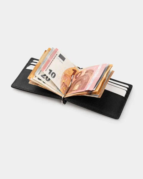 Гаманець "Bifold" шкіряний, чорний