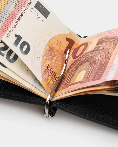 Гаманець "Bifold" шкіряний, чорний