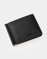 Гаманець "Bifold" шкіряний, чорний