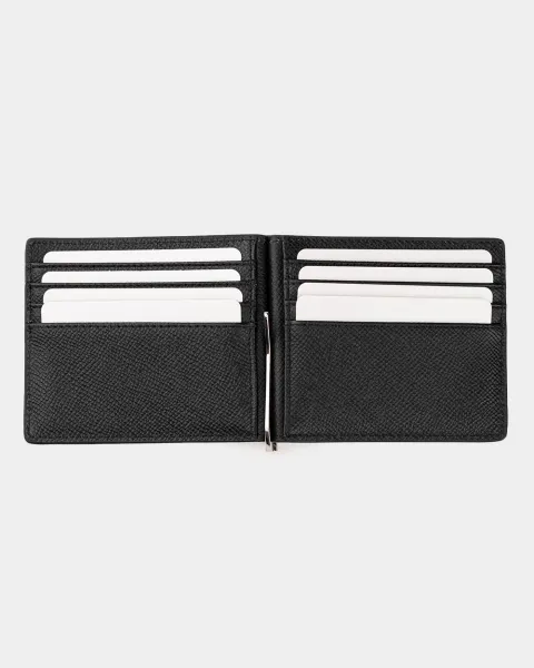 Гаманець "Bifold" шкіряний, чорний