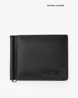 Гаманець "Bifold" шкіряний, чорний