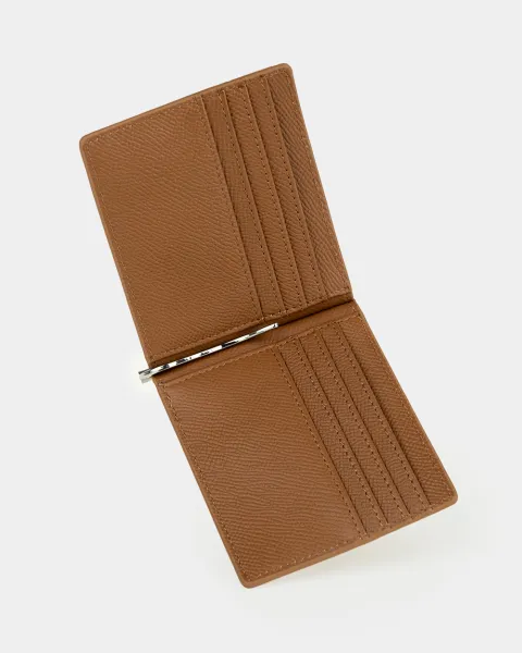 Гаманець "Bifold" шкіряний, коричневий