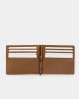 Гаманець "Bifold" шкіряний, коричневий
