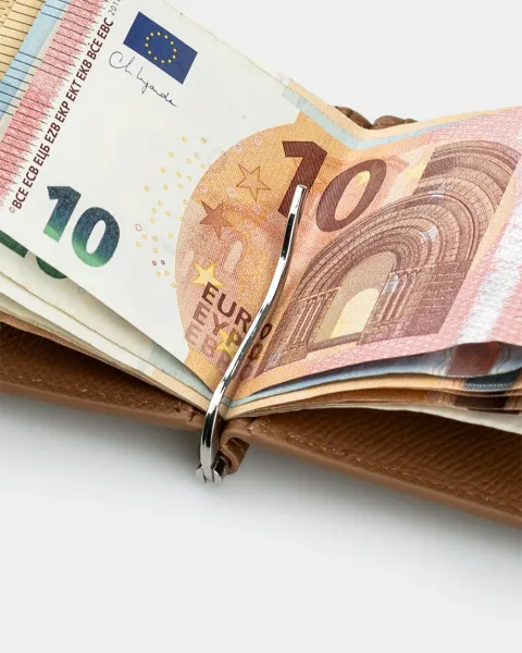 Гаманець "Bifold" шкіряний, коричневий