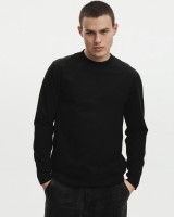 Лонгслів базовий, чорний