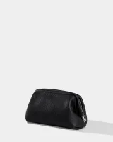 Косметичка "Kaya mini" шкіряна, чорна