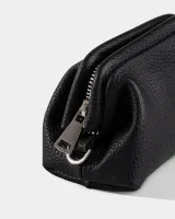 Косметичка "Kaya mini" шкіряна, чорна