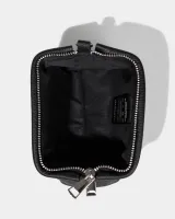 Косметичка "Kaya mini" шкіряна, чорна