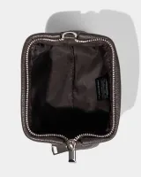 Косметичка "Kaya mini" шкіряна, коричнева
