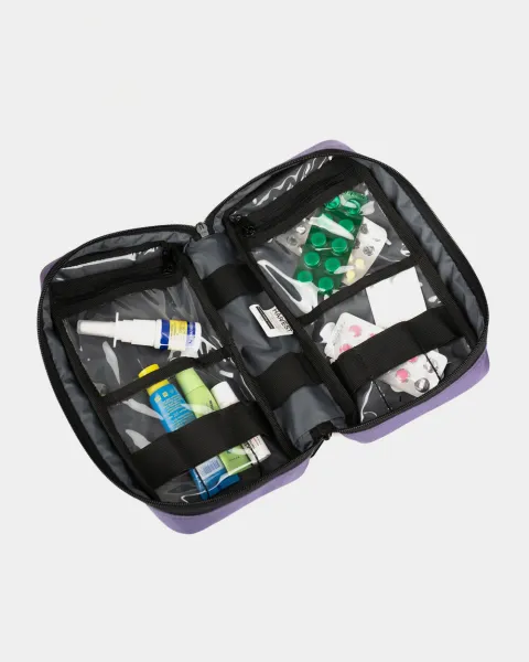 Аптечка "Travel Kit", поліестер, фіолетова