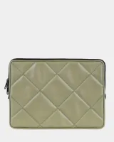 Чохол для MacBook "CITY" ЕКОШКІРА, ОЛИВКОВИЙ