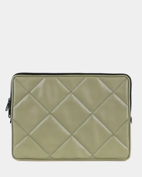 Чохол для MacBook "CITY" ЕКОШКІРА, ОЛИВКОВИЙ