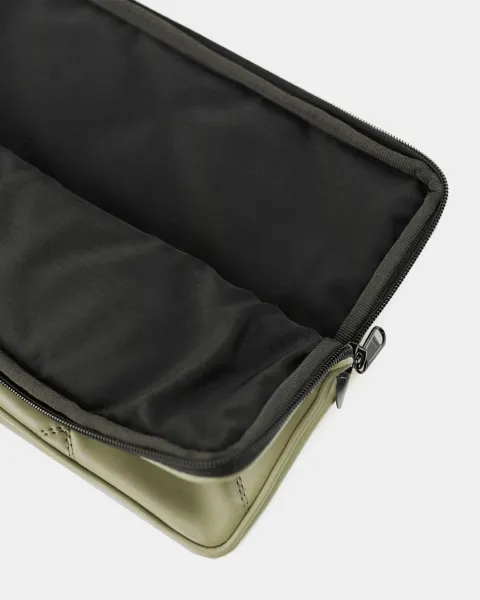 Чохол для MacBook "CITY" ЕКОШКІРА, ОЛИВКОВИЙ