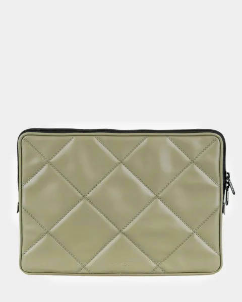 Чохол для MacBook "CITY" ЕКОШКІРА, ОЛИВКОВИЙ