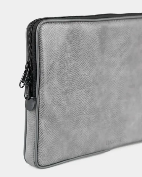 Чохол для MacBook "CITY" РЕПТИЛІЯ, СІРИЙ