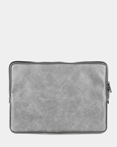 Чохол для MacBook "CITY" РЕПТИЛІЯ, СІРИЙ