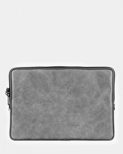 Чохол для MacBook "CITY" РЕПТИЛІЯ, СІРИЙ
