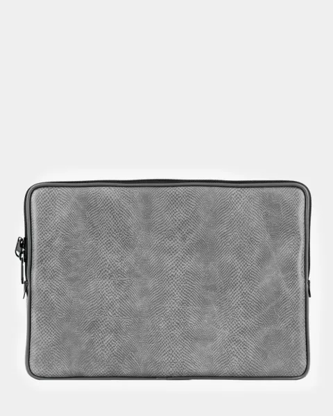 Чохол для MacBook "CITY" РЕПТИЛІЯ, СІРИЙ