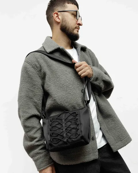 Сумка "Billie mini" нейлон, чорна