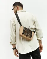 Сумка "Billie mini" нейлон, бежева