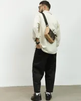 Сумка "Billie mini" нейлон, бежева