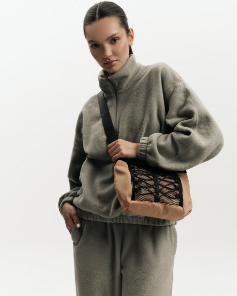 Сумка "Billie mini" нейлон, бежева