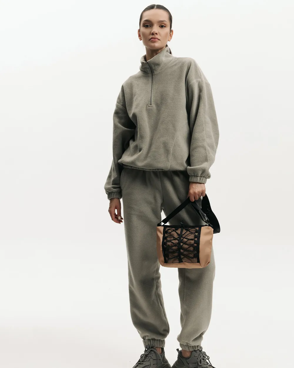 Сумка "Billie mini" нейлон, бежева