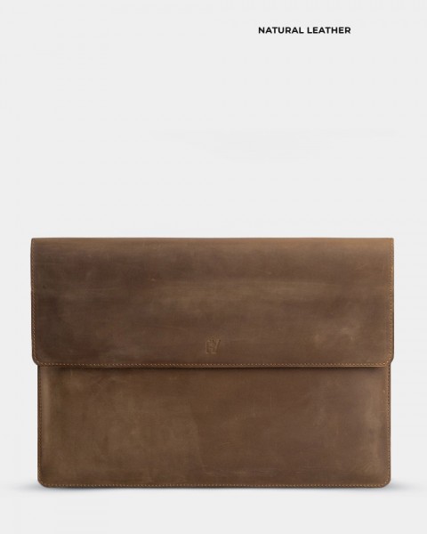 "LAPTOP CASE 01" вінтаж, коричневий