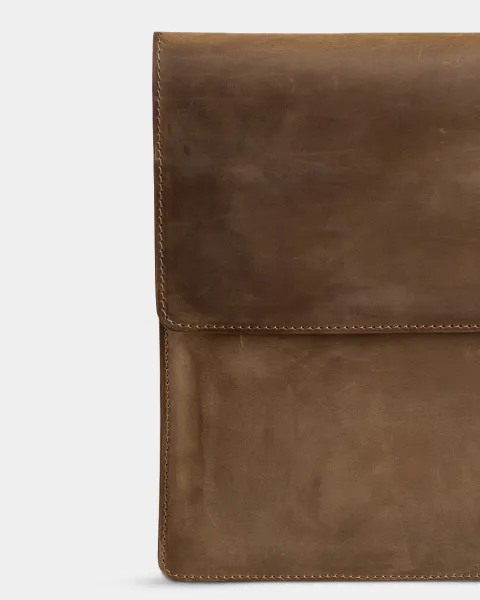 "LAPTOP CASE 01" вінтаж, коричневий