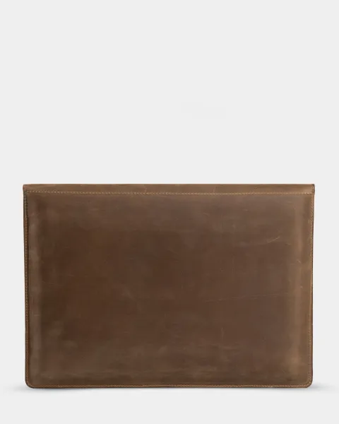 "LAPTOP CASE 01" вінтаж, коричневий