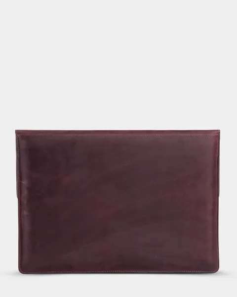 "LAPTOP CASE 01" вінтаж, бордо
