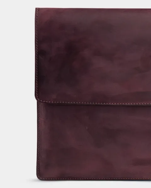 "LAPTOP CASE 01" вінтаж, бордо