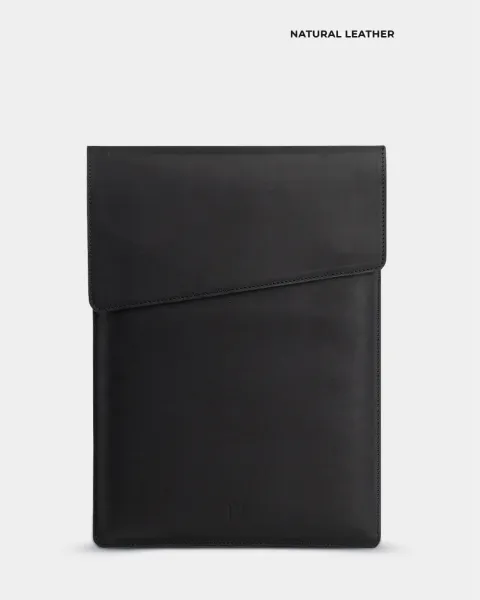 "LAPTOP CASE 02" вінтаж, чорний