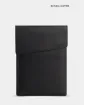 "LAPTOP CASE 02" вінтаж, чорний