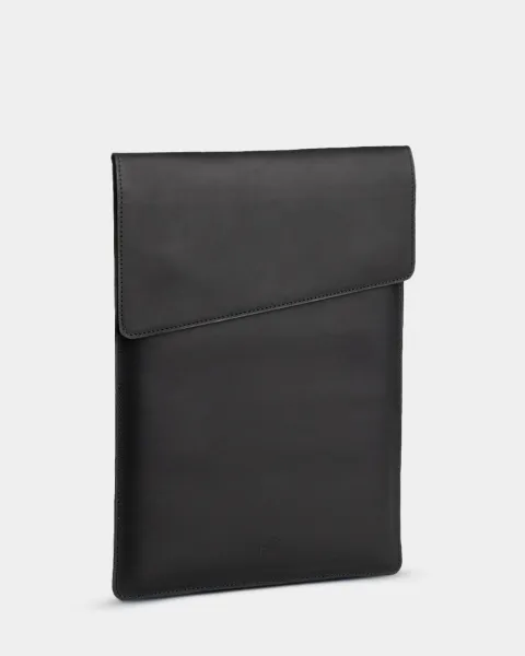 "LAPTOP CASE 02" вінтаж, чорний
