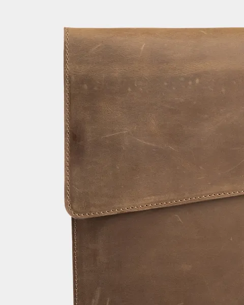 "LAPTOP CASE 02" вінтаж, коричневий